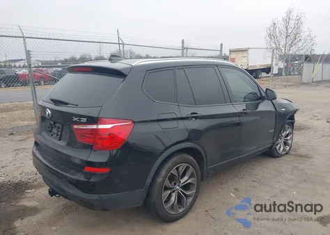 2015 BMW X3 xDrive28I z USA, uszkodzony, nr VIN 5UXWX9C5XF0D54474